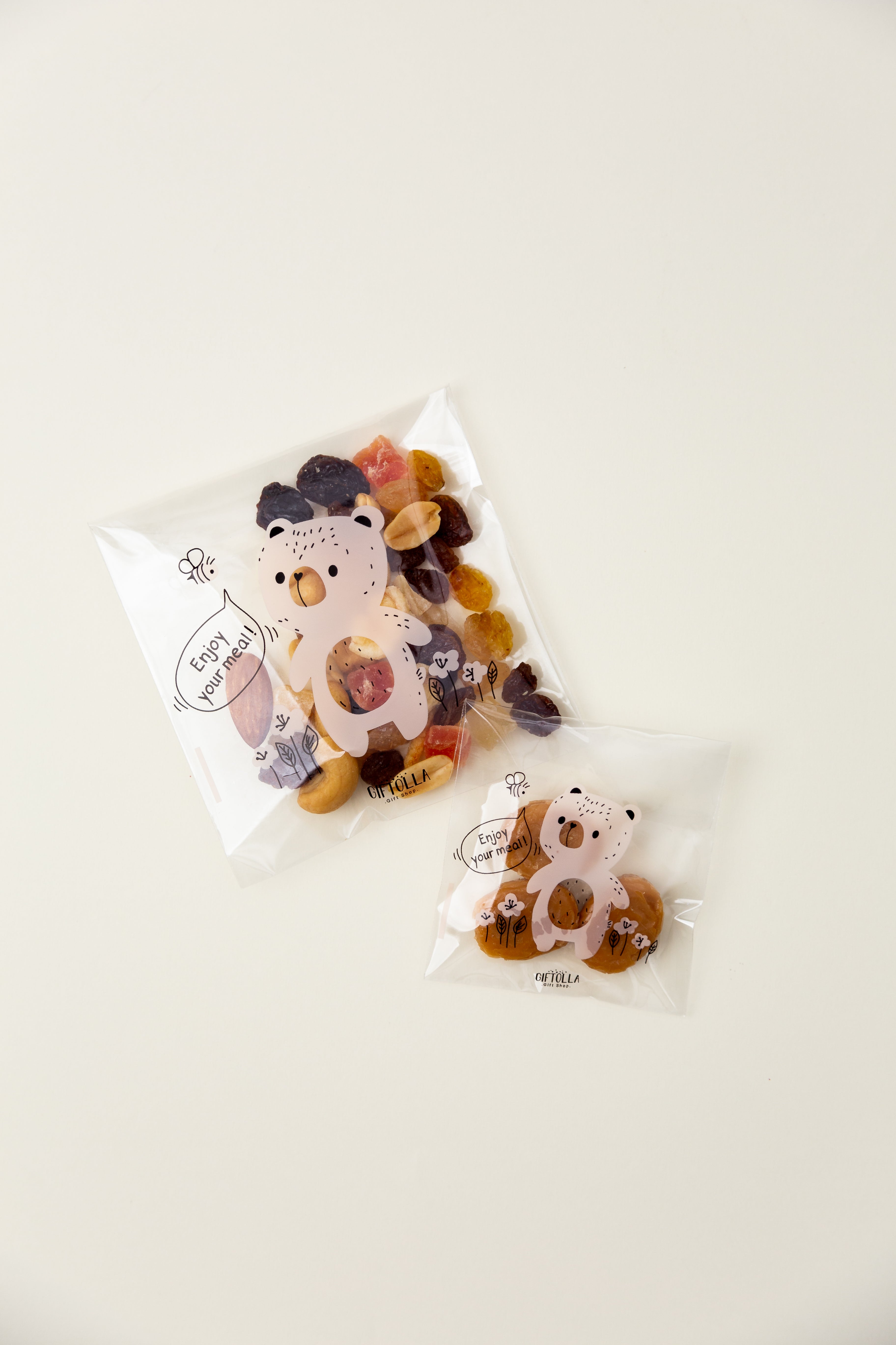 School sweets cellophane bags - 4 packs