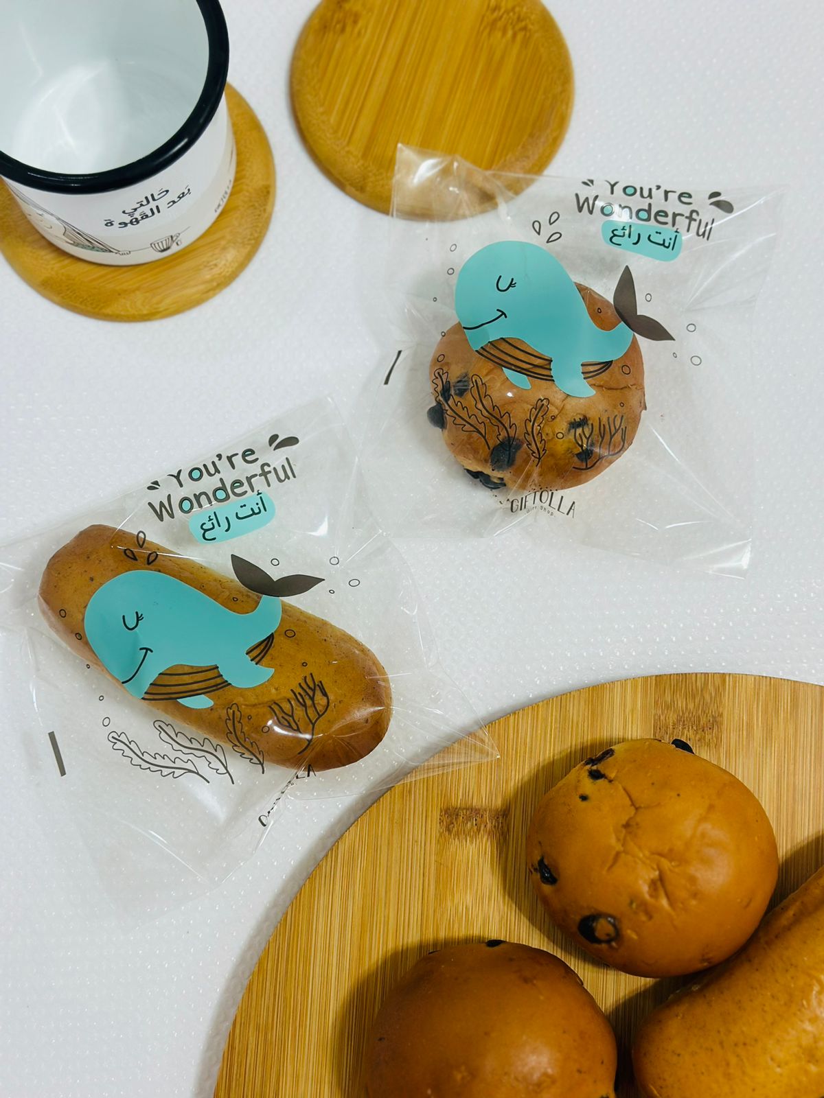 whale cellophane bags- 3 packs 🐳