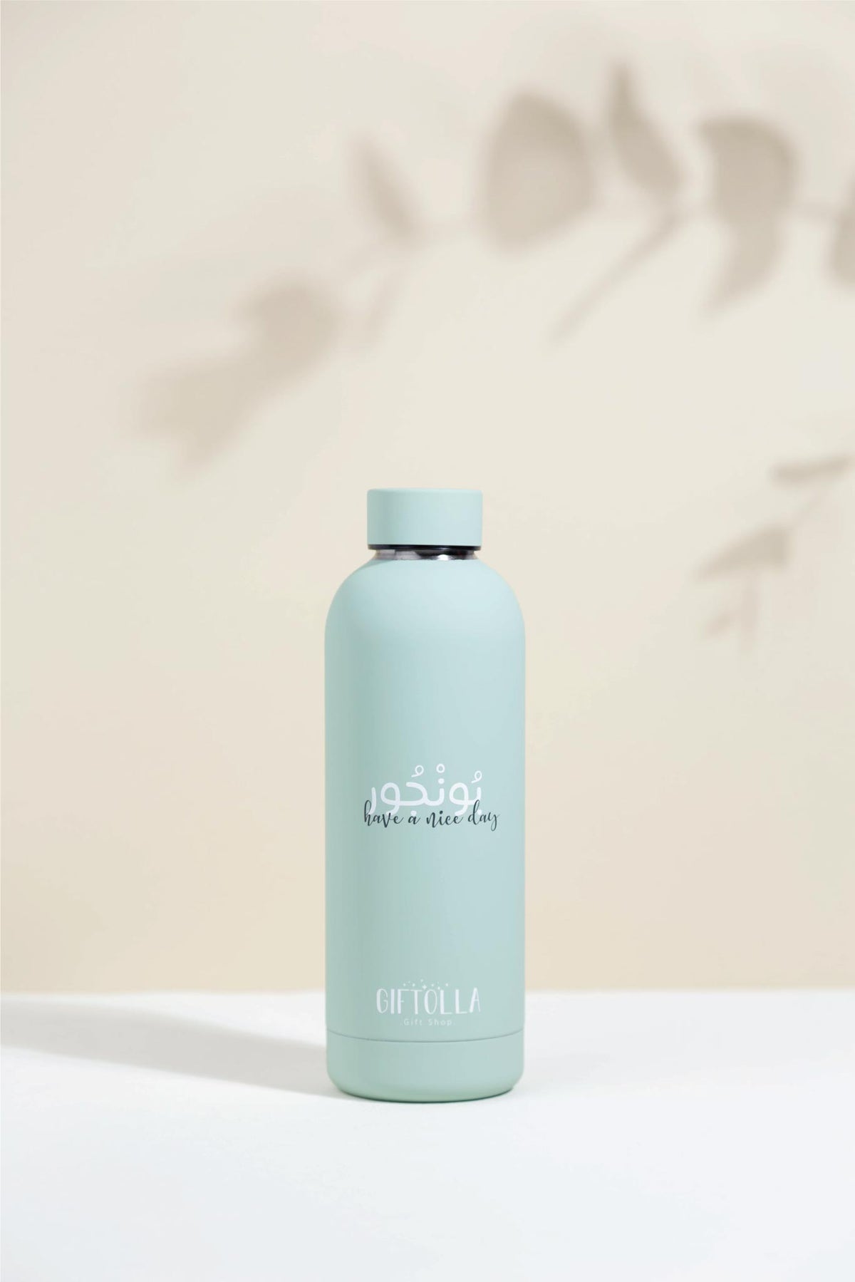 Bonjour 500 ml insulated bottle in mint