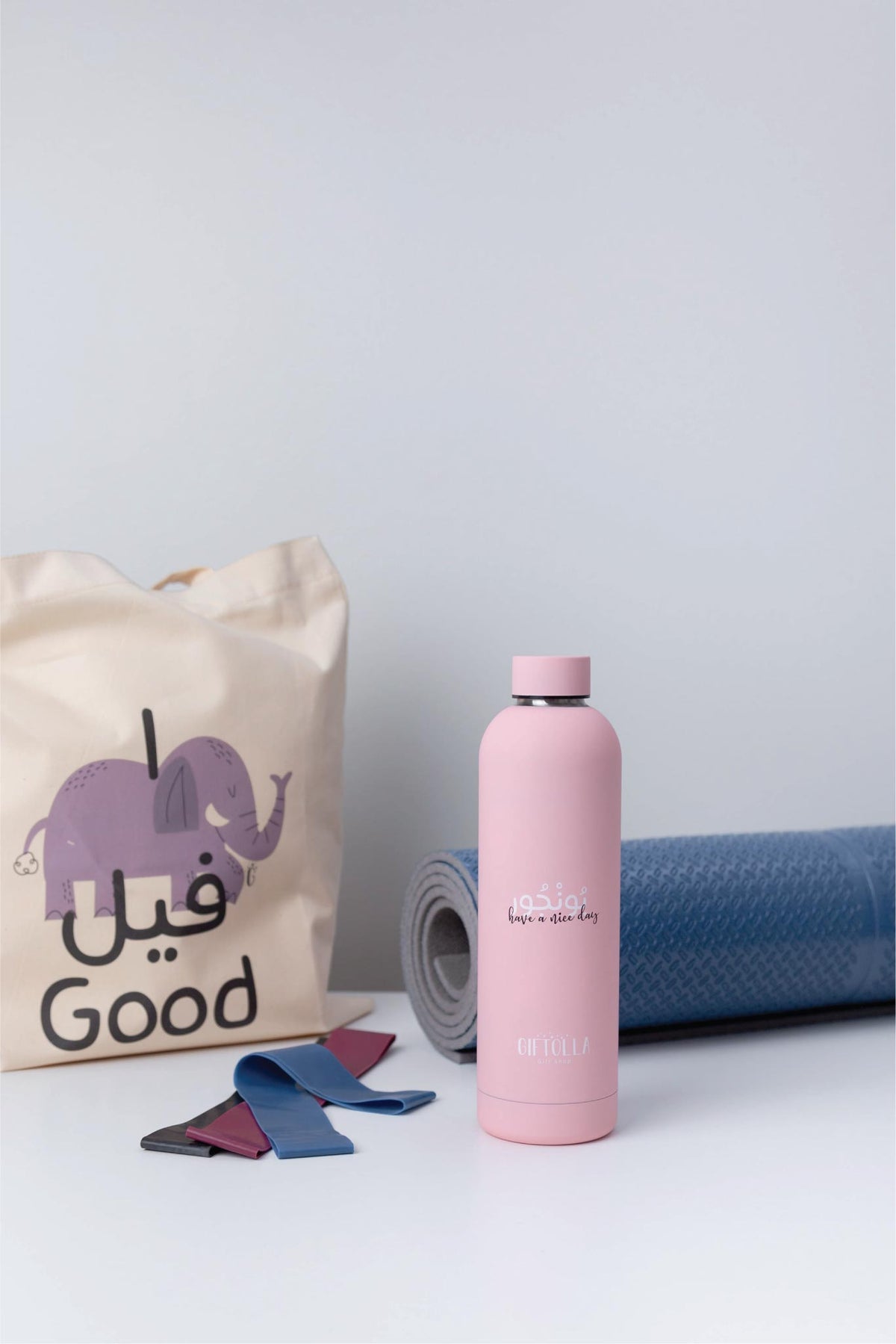 Bonjour insulated bottle for the gym