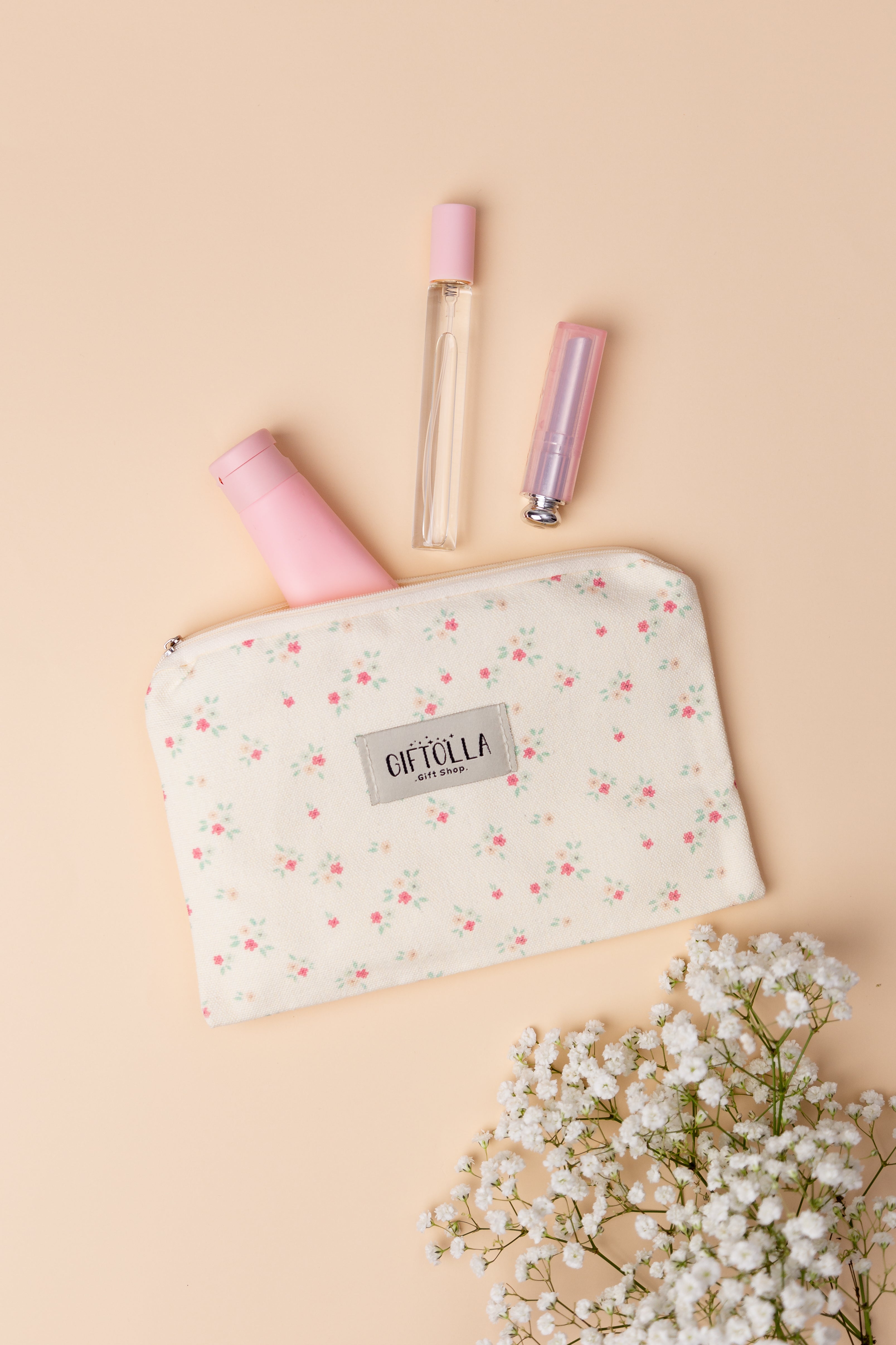 Makeup Floral pouch
