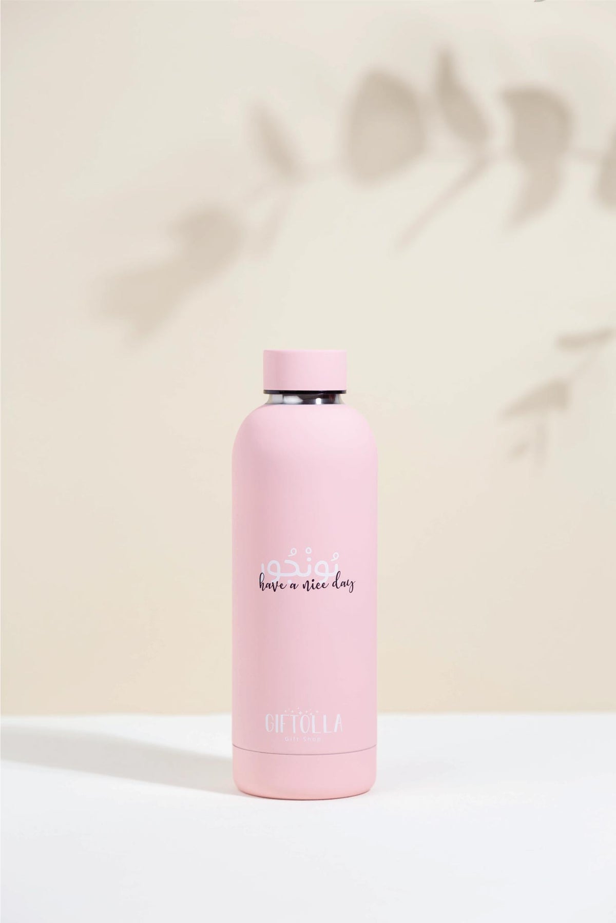 Bonjour 500 ml insulated bottle in pink