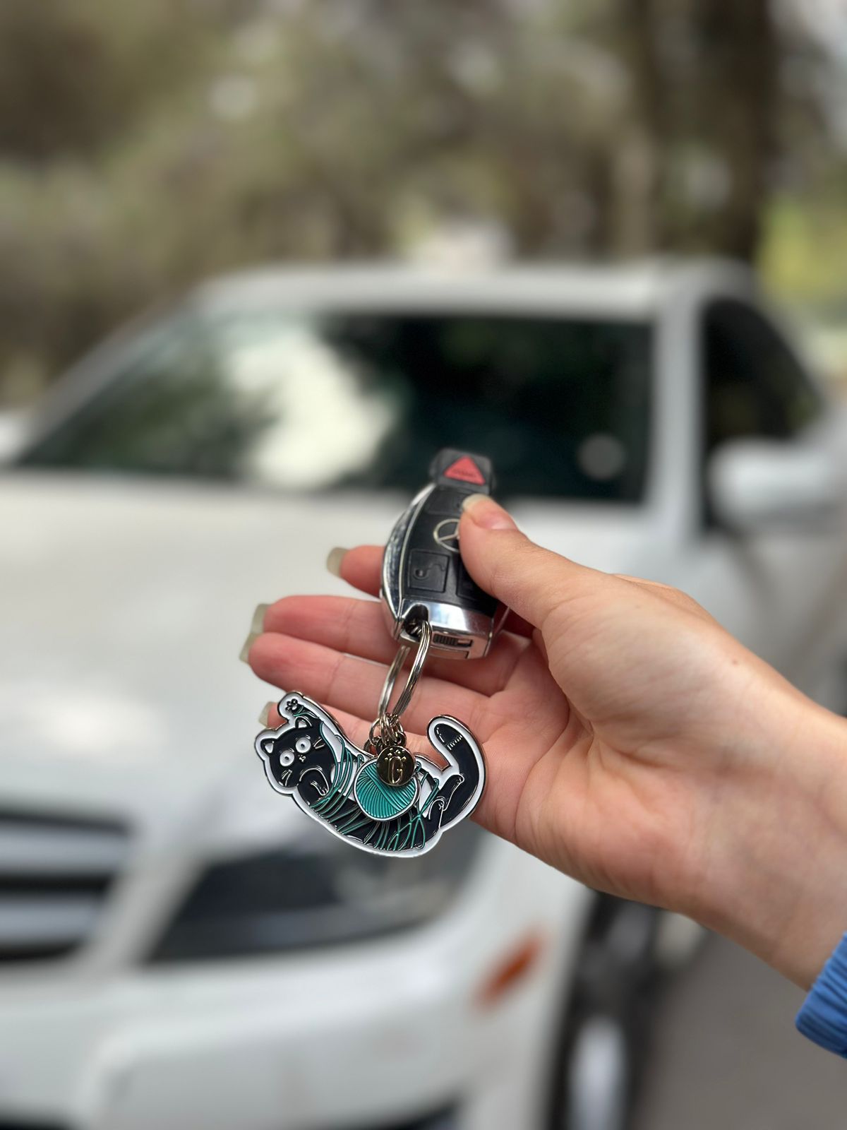 Giftolla Cat keychain, gift for anyone who appreciates a good laugh
