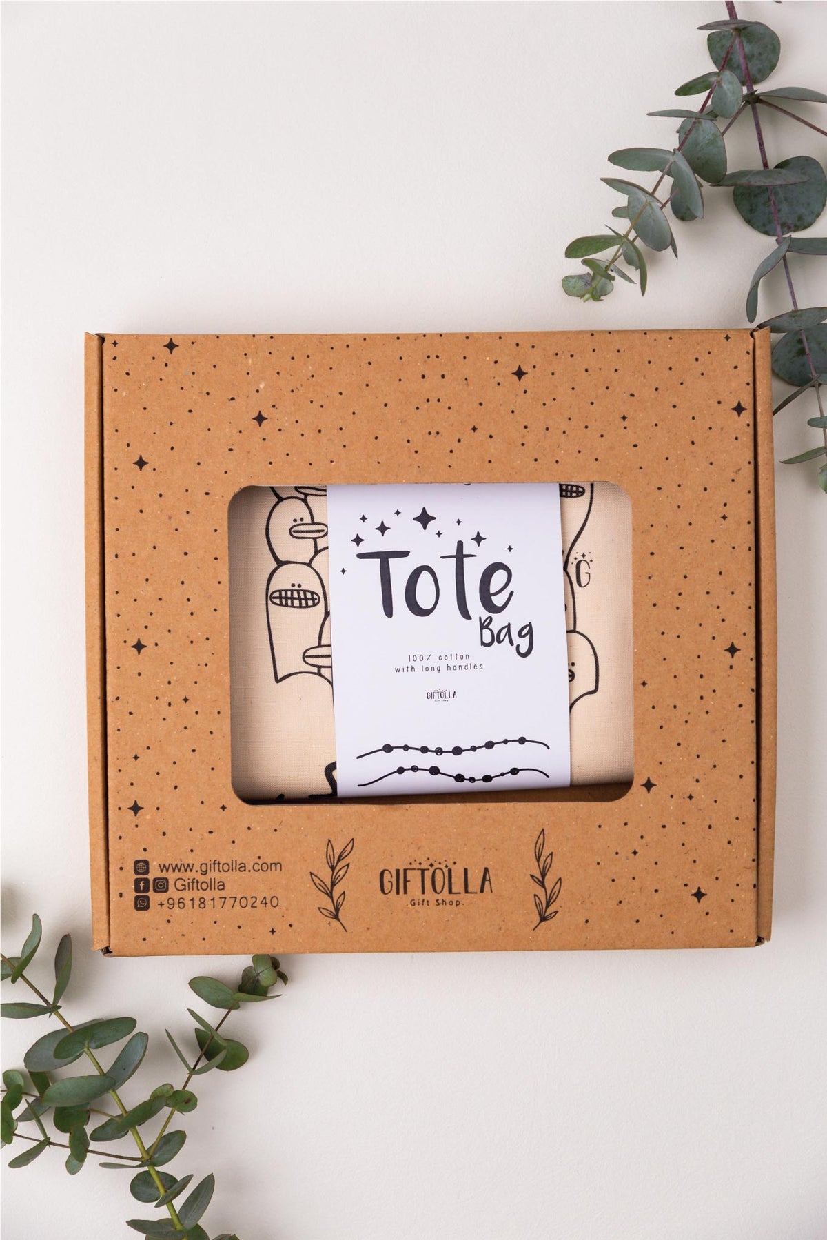 It's Okay To Be Different organic cotton tote bag for everyday essentials