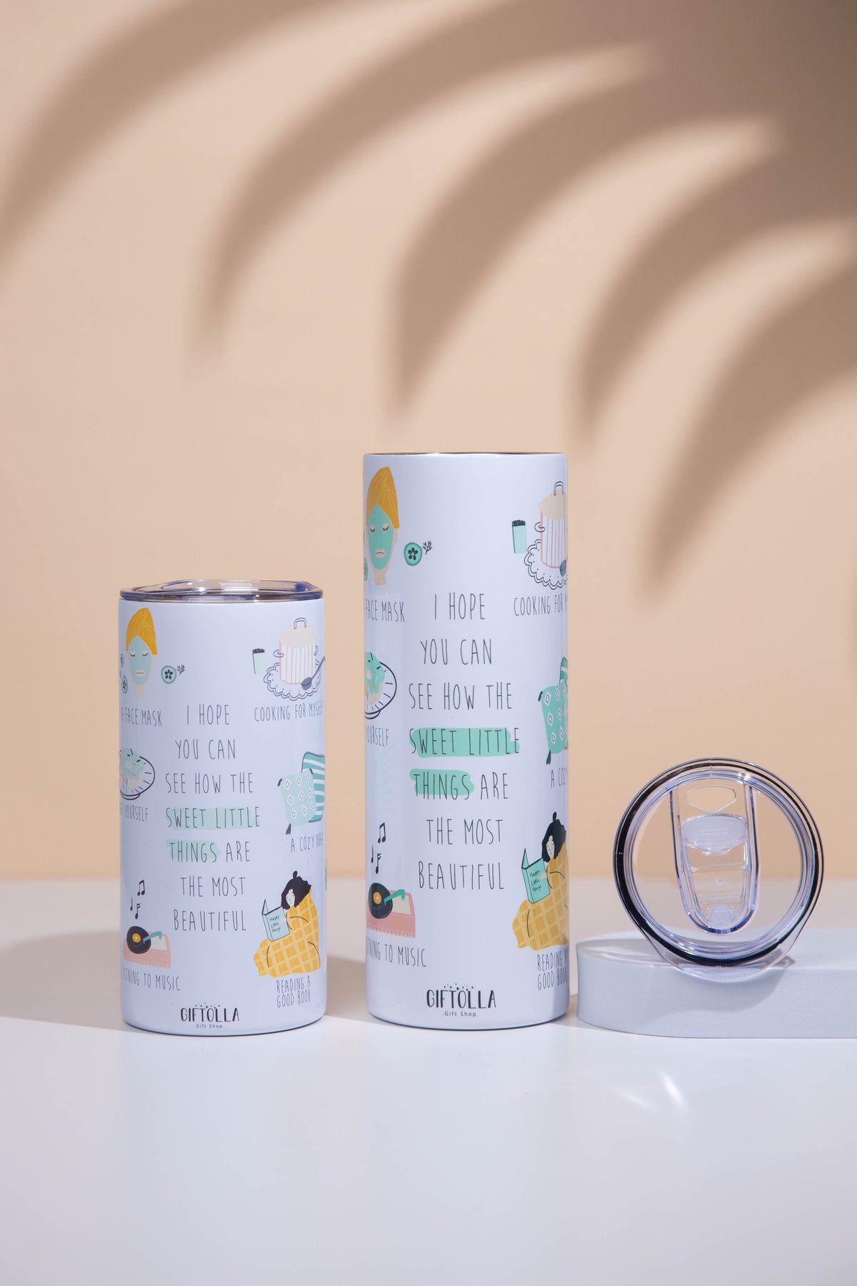 Little Things premium stainless steel tumbler for your everyday routine
