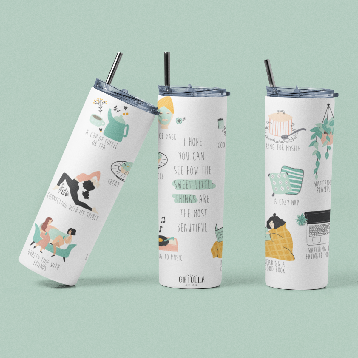 Little Things insulated tumbler from Giftolla