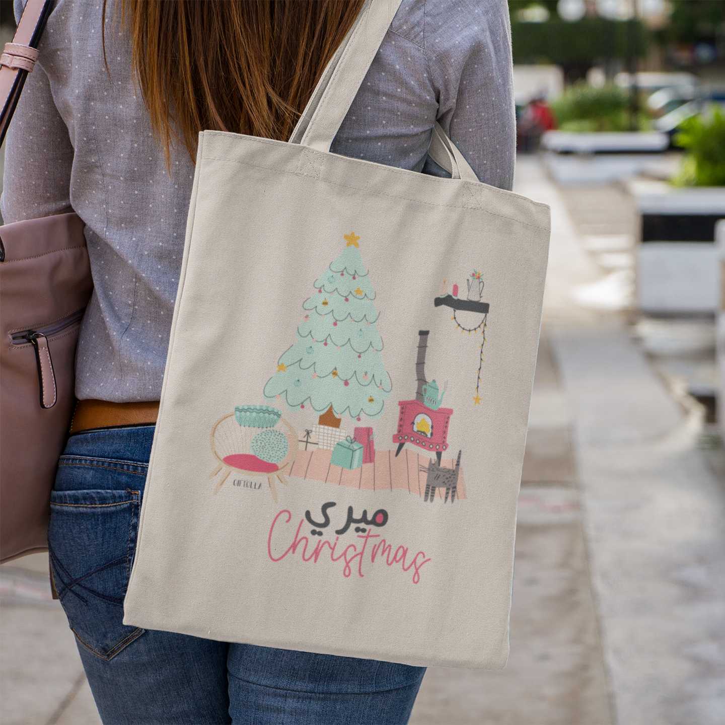 Christmas tote-bag